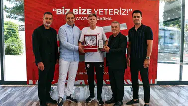Samsunspor'da Cédric Cattenoy ile vedalaşıldı