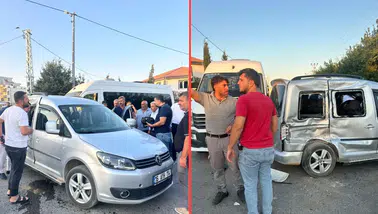 Adıyaman'da zincirleme kaza : 3 yaralı