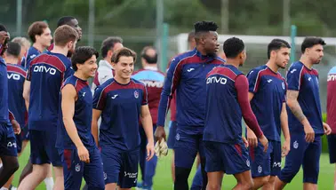 Trabzonspor Samsunspor maçı hazırlıklarını sürdürdü