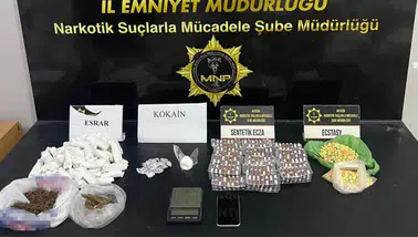 Mersin'de uyuşturucu operasyonunda 5 şüpheli tutuklandı