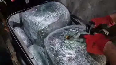 Şanlıurfa'da yolcu otobüsünde 17 kilo uyuşturucu ele geçirildi