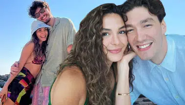 Ünlü çift Ebru Şahin ve Cedi Osman Çeşme tatilinden romantik pozlar