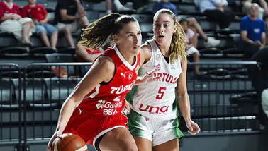 A Milli Kadın Basketbol Takımı Portekiz'i 56-44 mağlup etti