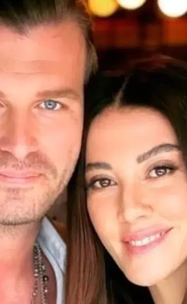 Ünlü oyuncu Kıvanç Tatlıtuğ ve Başak Dizer, oğulları Kurt Efe ile pazar keyfi