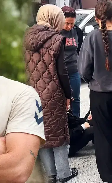 Furkan Kızılay'dan Sapanca'da Kaza Sonrası Örnek Davranış