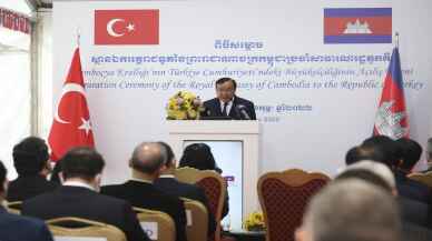 Kamboçya'nın Ankara Büyükelçiliğinin resmi açılışı yapıldı