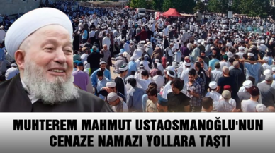 İsmailağa Cemaati lideri Mahmut Efendi defnedildi! Binlerce kişi katıldı