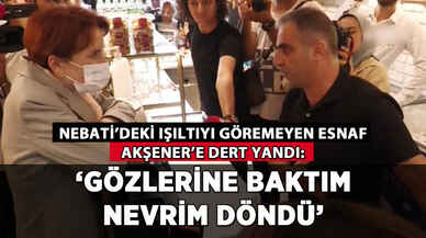 Esnaftan Akşener'e Nebati isyanı: 'Gözlerine baktım nevrim döndü'