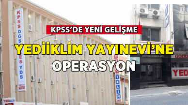 KPSS'de yeni gelişme: Yediiklim Yayınevi'ne operasyon!