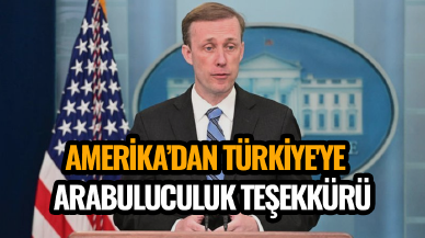 ABD'den Türkiye'ye arabuluculuk teşekkürü