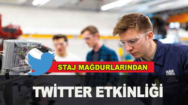 Staj mağdurlarından tagg çalışması