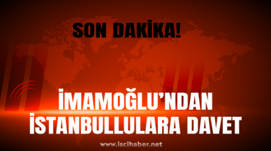 Ekrem İmamoğlu'dan İstanbullulara davet