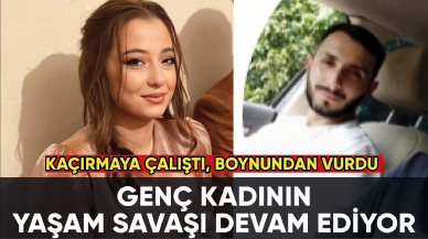 Eski nişanlı dehşet saçtı: Kaçırmaya çalışırken boynundan vurdu