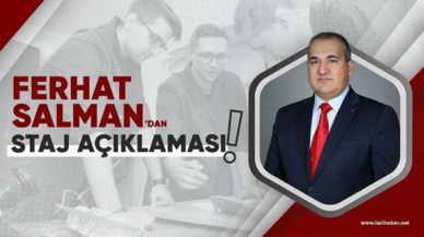 Ferhat Salman'dan staj paylaşımı: Hakkımızdan vazgeçmeyeceğiz!
