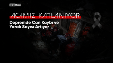 Depremler nedeniyle ölen kişi sayısı 45 bin 89'a yükseldi