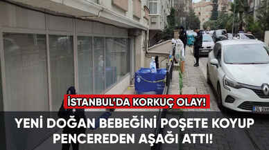 Hamileliğini sakladı yeni doğan bebeğini poşete koyup pencereden aşağı attı!