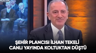 Son dakika.... Canlı yayında koltuktan düştü