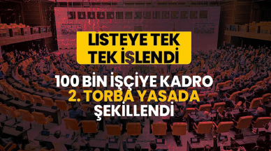 Listeye tek tek işlendi, Ekim'de mecliste! Taşerona kadro, TYP, Belediye Şirket İşçisi...