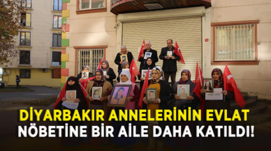 Diyarbakır annelerinin evlat nöbetine bir aile daha katıldı!