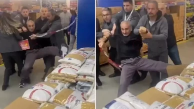 İzmir'de yüksek fiyatlar yüzünden sinir krizi geçiren şahıs marketten atıldı