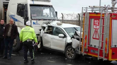 Ordu'da zincirleme kaza! 3 araç birbirine girdi: 6 yaralı
