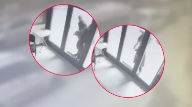 Ataşehir'de kapkaççılık anları güvenlik kamerasında!