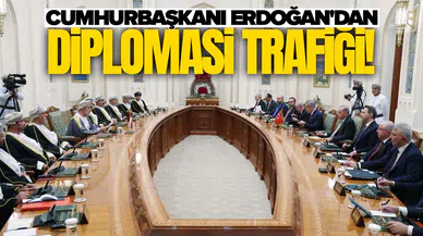 Umman'da heyetlerarası toplantıya başkanlık etti!