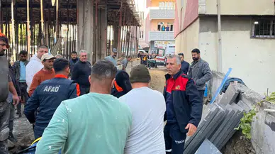 Iğdır'da 2 inşaat işçisi asansör boşluğuna düştü!