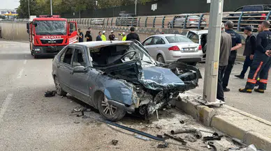 Elazığ'da zincirleme kaza! 1'i ağır 5 kişi yaralandı