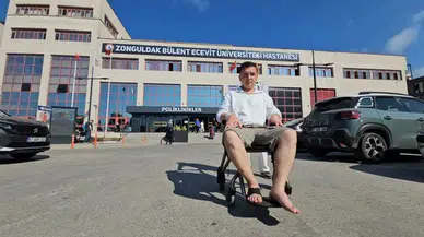 Yanlış iğne iddiası: Gazeteci yürüyemez hale geldi