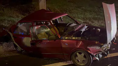 Kocaeli’de korkunç kaza: Otomobil ters döndü, sürücü yola savruldu!