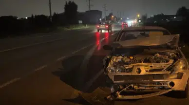 Sakarya'da trafik kazası: 3 kişi yaralandı!
