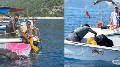 Muğla'da yamaç paraşütü yaparken denize düşen Alman pilot öldü