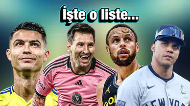 Dünyanın en çok kazanan 10 sporcusu belli oldu