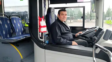 Kocaeli’de otobüs şoförü fenalaşan yolcuyu hastaneye yetiştirdi