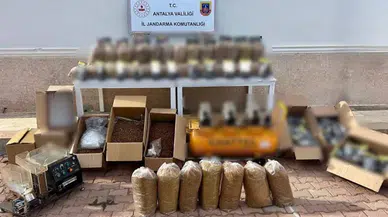 Antalya’da kaçak sigara operasyonu