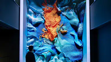 Refik Anadol'un 'Türkiye-Flora' eseri Beyoğlu'nda ziyarete açıldı!