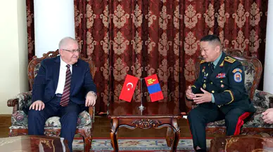 Bakan Güler Moğolistanlı mevkidaşı Batlut ile görüştü