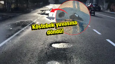 İzmir’de yeni yapılan yol 11 günde çöktü!