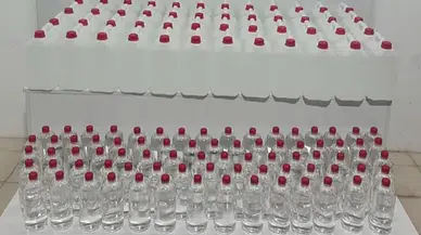 Samsun’da sahte içki operasyonu: 445 litre etil alkol ele geçirildi