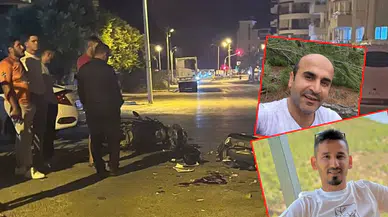 Mersin'de iki motosiklet çarpıştı: 2 ölü!