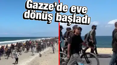 Gazze’de ateşkes sonrası dönüş başladı