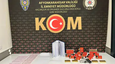 Afyonkarahisar’da tefecilik operasyonu