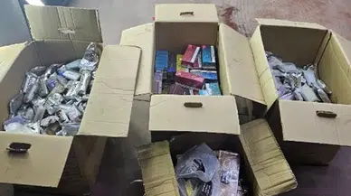 Sakarya'da kaçakçılık operasyonu: 2 gözaltı