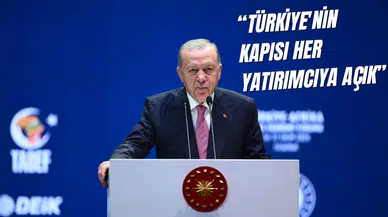 Cumhurbaşkanı Erdoğan'dan kritik açıklamalar!