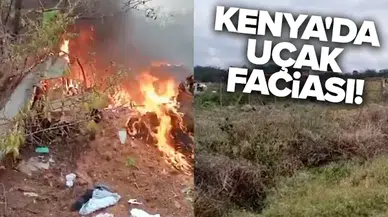 Düşen uçakta bulunan 12 kişi hayatını kaybetti!