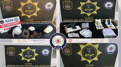 Elazığ’da düzenlenen uyuşturucu operasyonunda 8 kişi tutuklandı!