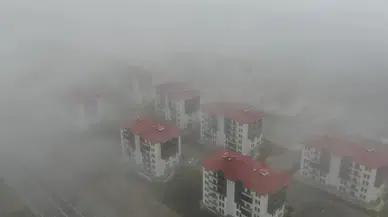 Kastamonu’da yoğun sis: Görüş mesafesi 50 metreye düştü