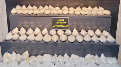 Ağrı’da 51 kilo 700 gram metamfetamin ele geçirildi: 5 şüpheli tutuklandı