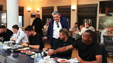 Beşiktaş Başkanı Serdal Adalı’dan derbi öncesi takıma moral yemeği